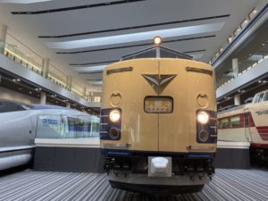 本館１階　クハネ581形35号車月光