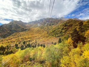 立山ロープウェイ　支柱なし