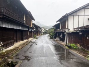 妻籠宿の町並み