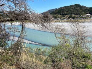 大井川鐡道・ＳＬ車窓からの大井川