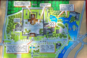 富士山本宮浅間神社　境内案内図