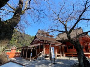 富士山本宮浅間大社　御祈祷者昇降口