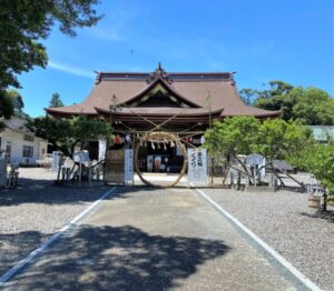 見付天神社　拝殿