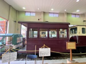 森林鉄道記念館　客車