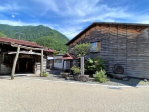 奈良井宿「鍵の手」