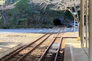 鉱山トロッコ電車
瀞流荘駅